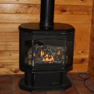 LP fireplace 